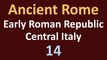 Ancient Rome History - Early Roman Republic - Struggle for Central Italy - 14