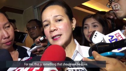 Grace Poe on her smoking: Not good but drug use more detrimental