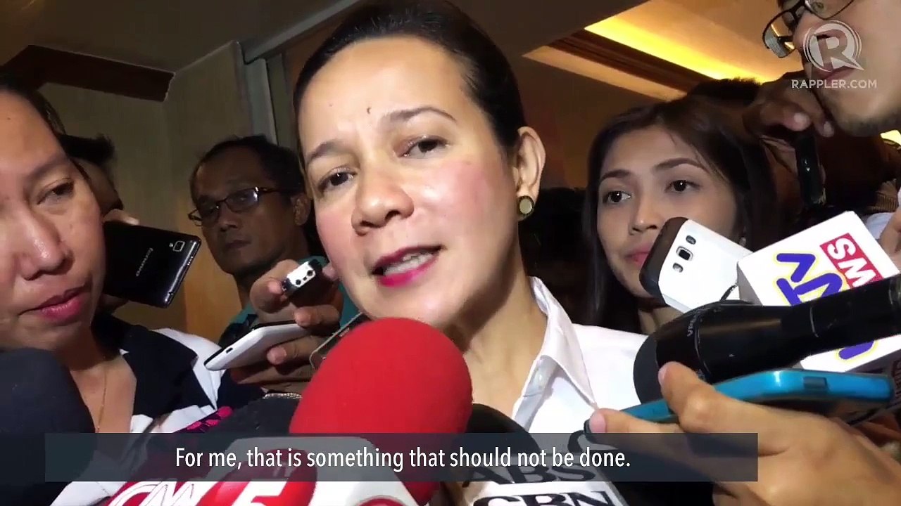 Grace Poe on her smoking: Not good but drug use more detrimental
