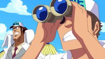 One Piece - Short Clip: Rayleighs Haki Bullet vs Marines Cannon!