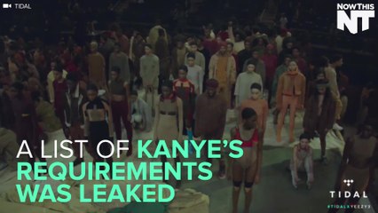Kanye West's Rules For His Models Were Really Intense