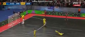 Futsal Euro 2016: Milos Simic last second goal - Serbia 2 - 1 Ukranie 8.2.2016 (FULL HD)