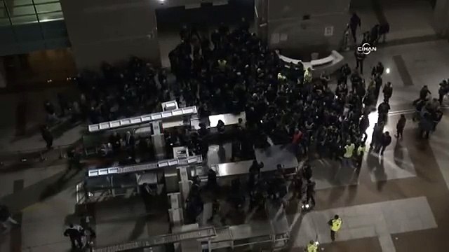 Adliyede 12 kişi için yüzlerce polis görevlendirildi