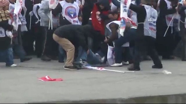 Eğitim-İş’in eylemine biber gazlı ve TOMA’lı müdahale: 100 gözaltı