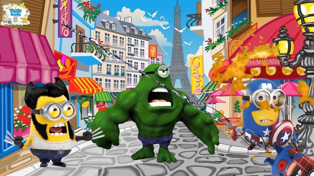 Finger Family Song - Superheroes Minions Finger Family Nursery Rhymes | Children Songs