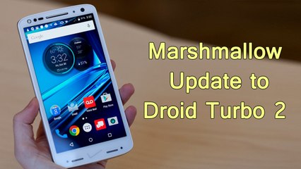Verizon Starts Pushing Marshmallow Update to Droid Turbo 2