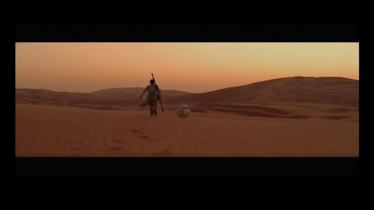 On the set of Star Wars VII