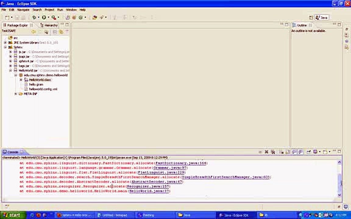 Speech Recognizer In Java_clip2