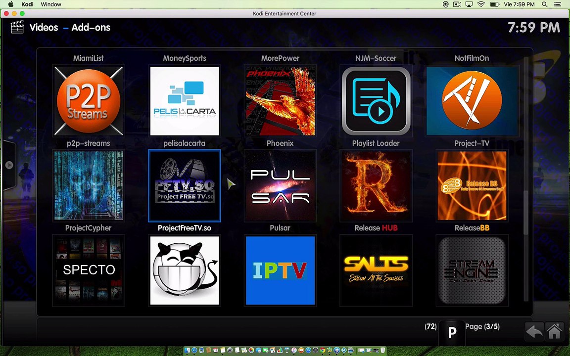 Addon Pelis La Carta para Kodi / XBMC