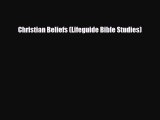 PDF Christian Beliefs (Lifeguide Bible Studies) Ebook