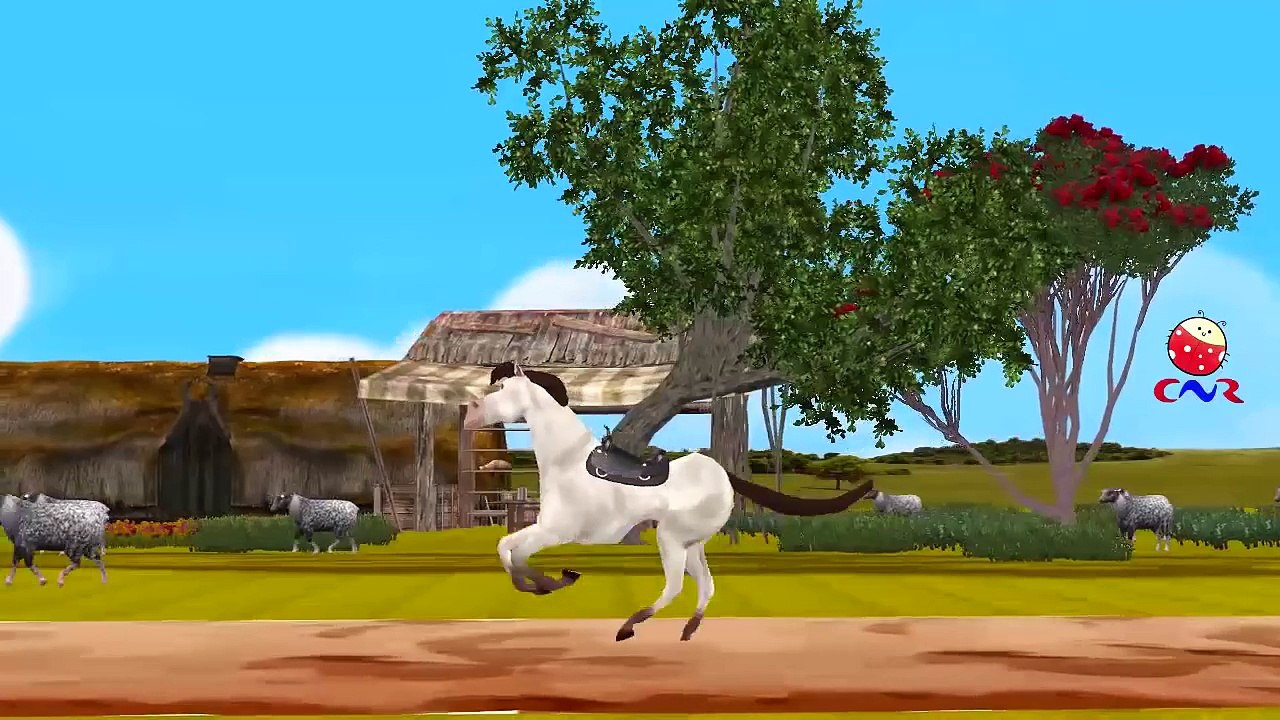 Finger Family Nursery Rhymes for Children Horse Cartoons | Finger Family Children Nursery Rhymes