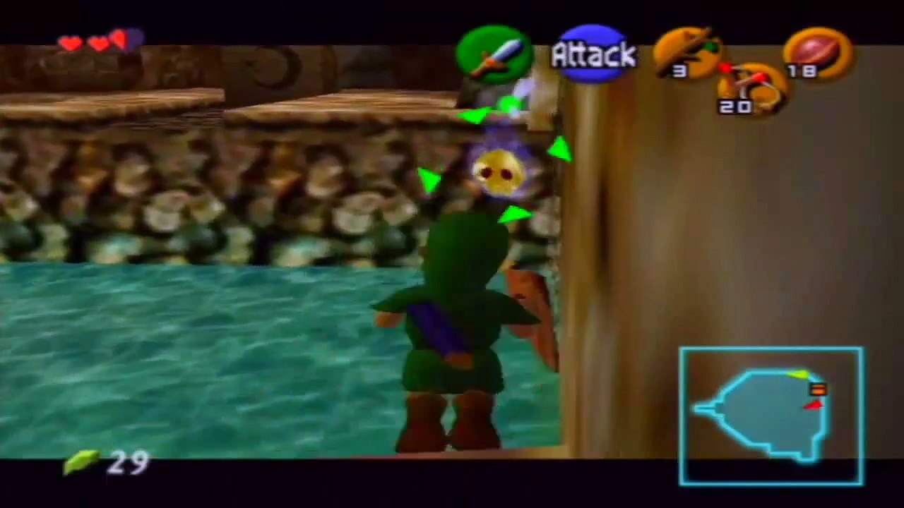 The Legend of Zelda Ocarina of Time - Gameplay Walkthrough - Part 2 - Deku Trees Demise [N64]