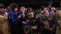 Canada Wins Celebrity All-Star Game _ Win Butler gets awarded the MVP