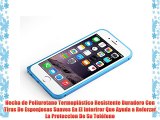 JAMMYLIZARD | Carcasa Marco Bumper Para iPhone 6 5.5 Pulgadas Dura y Delgada AZUL