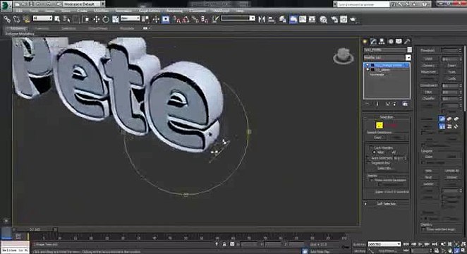Tutorial 3ds Max Basic 3d Text_clip7