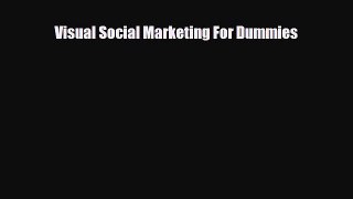 PDF Visual Social Marketing For Dummies Ebook