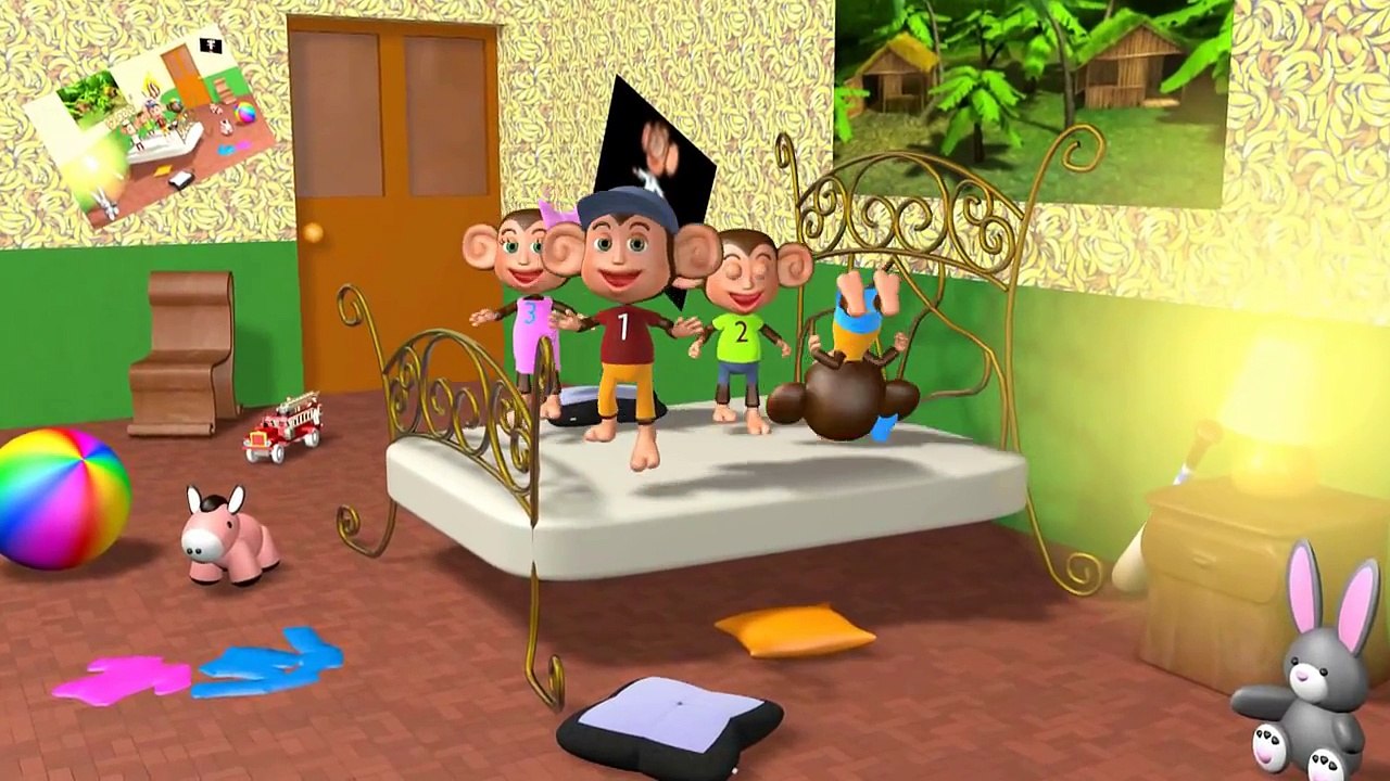 Five Little Monkeys | Family Sing Along - Muffin Songs