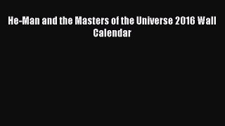 [PDF Télécharger] He-Man and the Masters of the Universe 2016 Wall Calendar [PDF] Complet Ebook