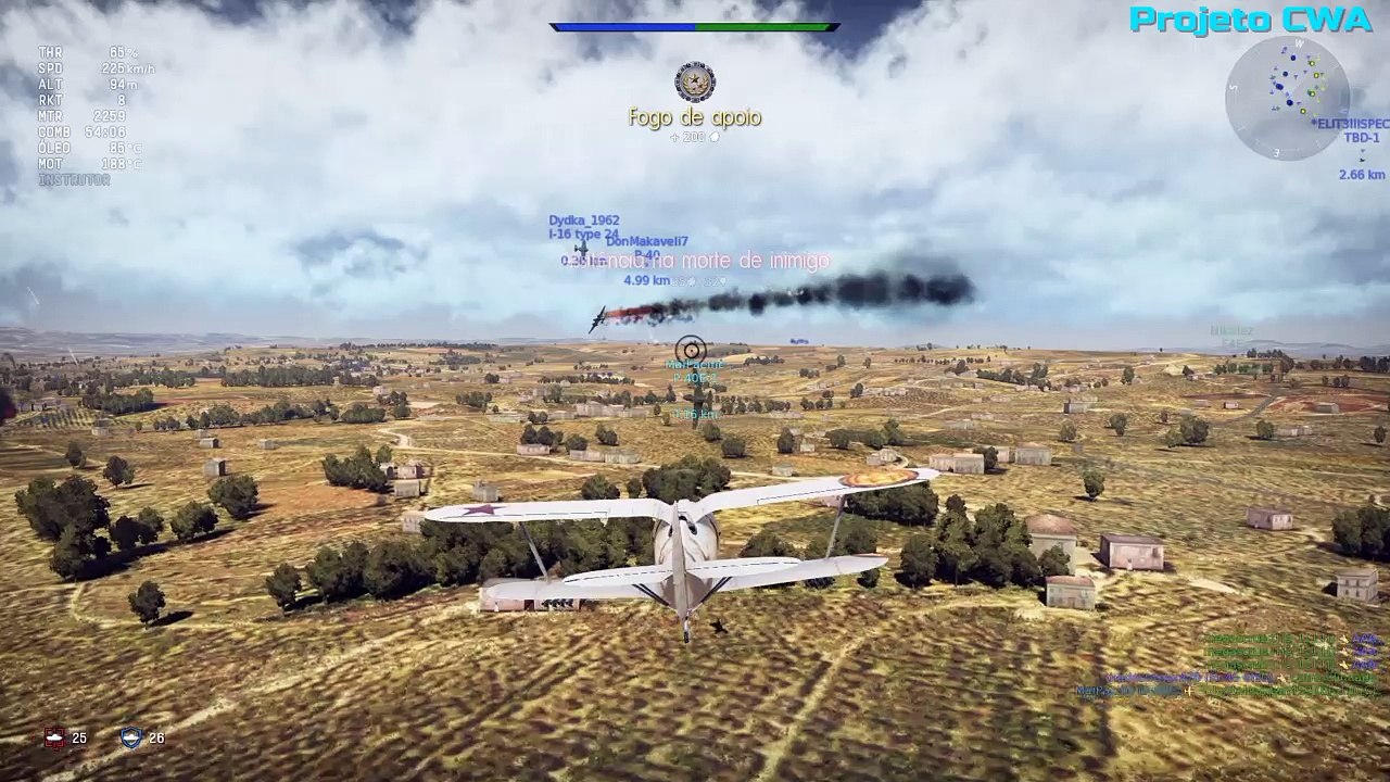 War Thunder. Trabalho em equipe