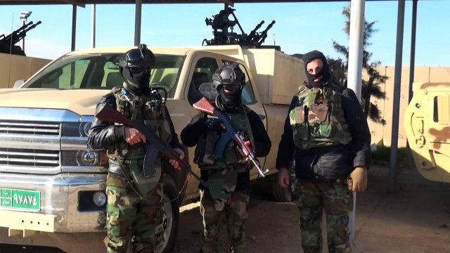 Hundreds of Iraqi soldiers deploy in base near Mosul