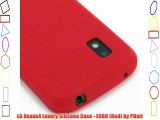 LG Nexus4 Luxury Silicone Case - E960 (Red) by PDair