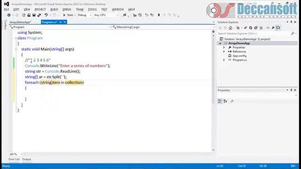 C# Beginners Tutorial Working with Arrays_clip6