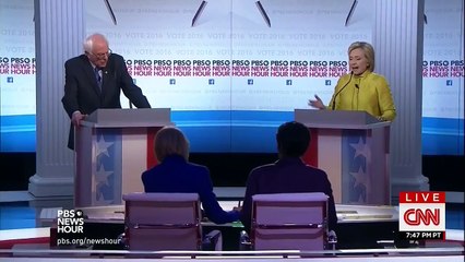 Sanders To Clinton: You're The Only One Who Has Run Against Obama