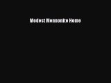 PDF Modest Mennonite Home Free Books