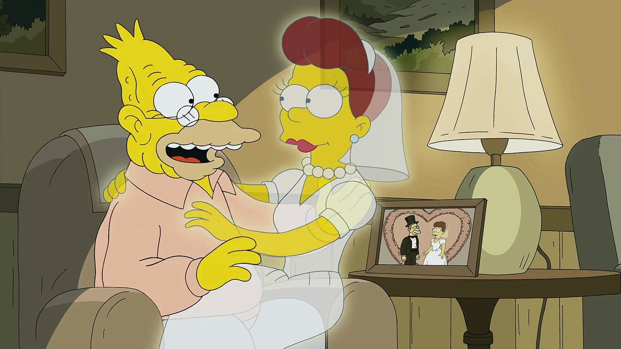 THE SIMPSONS | Nostalgia from "Love Is in the N2-O2-Ar-CO2-Ne-He-CH4" | ANIMATION on FOX