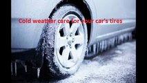 Cold weather care for your car's tires