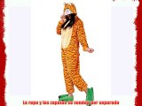 Molly Kigurumi Pijamas Unisexo Adulto Traje Disfraz Adulto Animal Pyjamas Tiger XL