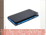 MOONCASE Funda Carcasa Cuero Tapa Case Cover Para Nokia Lumia 920 zafiro