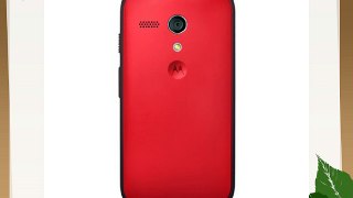Motorola Grip Funda de Carcasa para Moto G - Rojo