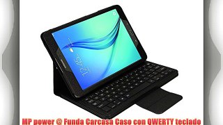 MP power @ Funda Carcasa Caso con QWERTY teclado inalambrico Bluetooth desmontable para Samsung