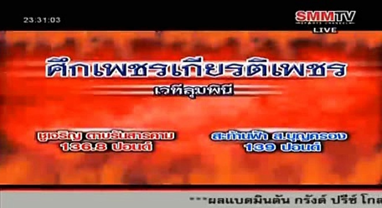 ชูเจริญ ดาบรันสารคาม Vs สะท้านฟ้า ส.บุญครอง  Chujaroen Vs Satanfa, ศุกร์ที่ 12 กุมภาพันธ์ 2559
