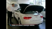 Venda de carros de luxo acelera na contramão da crise