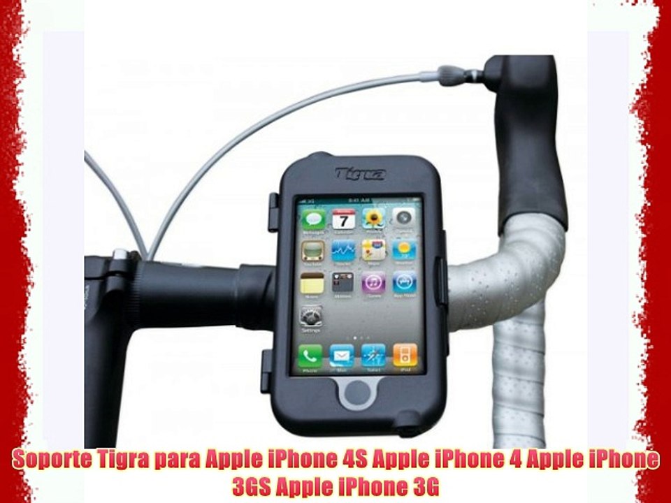 Soporte Tigra para Apple iPhone 4S Apple iPhone 4 Apple iPhone 3GS Apple iPhone 3G