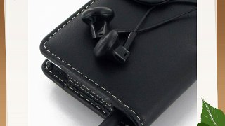 Nokia Lumia 720 Leather Case - Horizontal Pouch Type (Black) by PDair