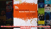 Download PDF  100 Shareable Blog Post Ideas Easy to Write Easy to Share The Digital Writer FULL FREE