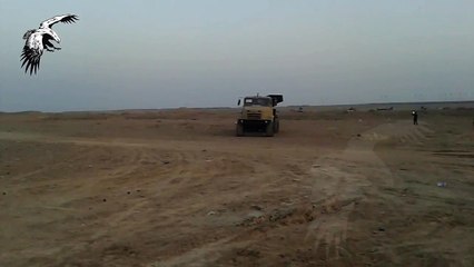 В Ираке Град на базе украинского КрАЗа едва не погубил свой боевой расчет