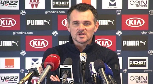 Conférence avant EAG vs FCGB - Willy Sagnol