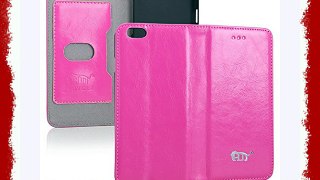 Pdncase Funda de Piel para iphone 6 Wallet Case Cover - Rosa