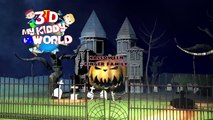 Halloween Pumpkin Finger Family | 3d Finger Family Nursery Rhymes By MyKiddyWorld