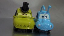 Cars Movie Moments Flik and PT Flea Bugs Life Cars 1:55 scale and Toy Turntable