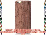 PITAKA Funda De Madera Natural De Palisandro Compatible Con iPhone 6 Plus (55 Pulgadas)