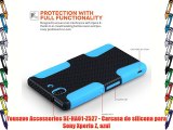 Yousave Accessories SE-HA01-Z527 - Carcasa de silicona para Sony Xperia Z azul