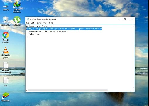How To Create a Ghost Name Account On Facebook (2016) Step By Step No Step Skipped