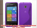 Samrick 'S' Ola Hydro Gel Funda Protectora Para Huawei Ascend Y330 - Morado (Purple)