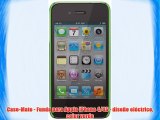 Case-Mate - Funda para Apple iPhone 4/4S - diseño eléctrico color verde