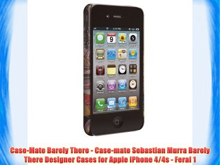 Case-Mate Barely There - Case-mate Sebastian Murra Barely There Designer Cases for Apple iPhone